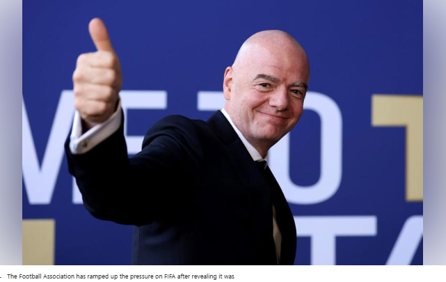 FA issue blistering statement over Gianni Infantino’s FIFA plans after being completely unaware