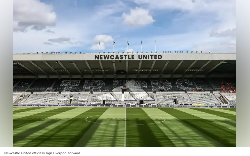 Newcastle United officially sign Liverpool forward