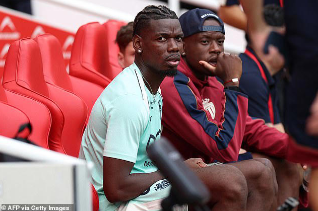 Monaco terminate Paul Pogba’s contract after ex-Man United star suffered latest injury – only days on from his wife hitting out at claims he should retire