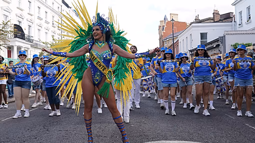 Notting Hill Carnival kicks off in a burst of colour and Caribbean tradition