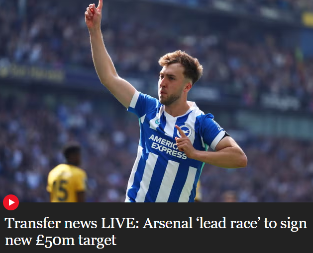 Transfer news LIVE: Arsenal ‘lead race’ to sign £50m target, Tottenham reach Gakpo ‘agreement’, Fernandez latest