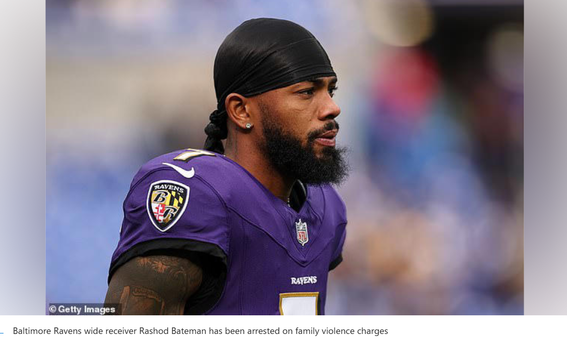NFL star arrested after allegedly smashing baby mama’s car while 3-month-old child sat in the back
