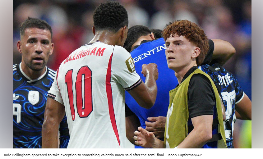 Chelsea sign Argentina player slapped by Bellingham at World Cup