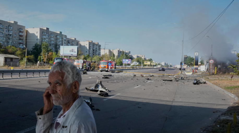 Three killed in Russian strikes as Putin warns Europe against sending troops
