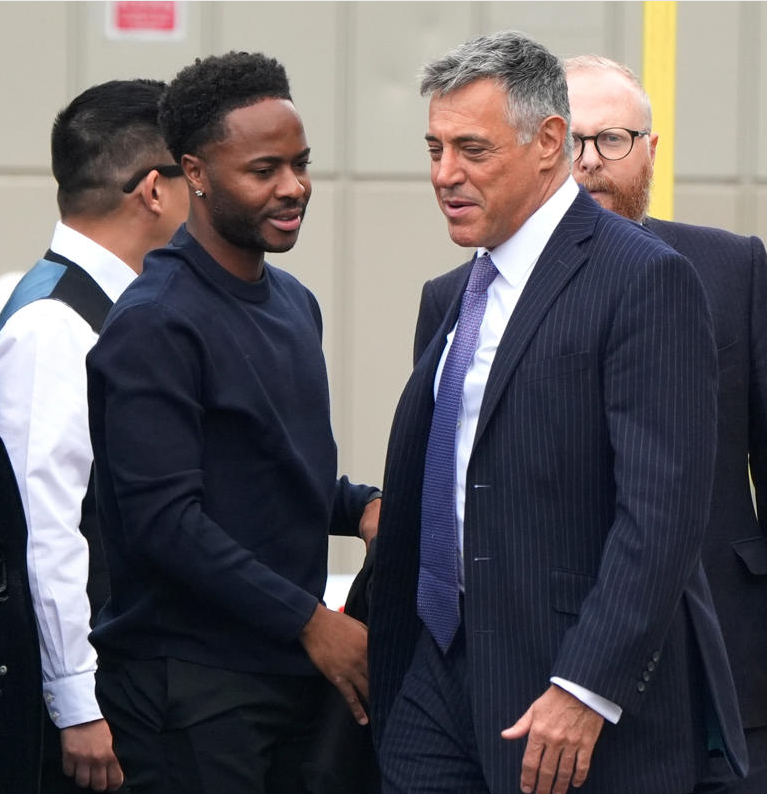 Sterling was charged following an incident in May (PA)