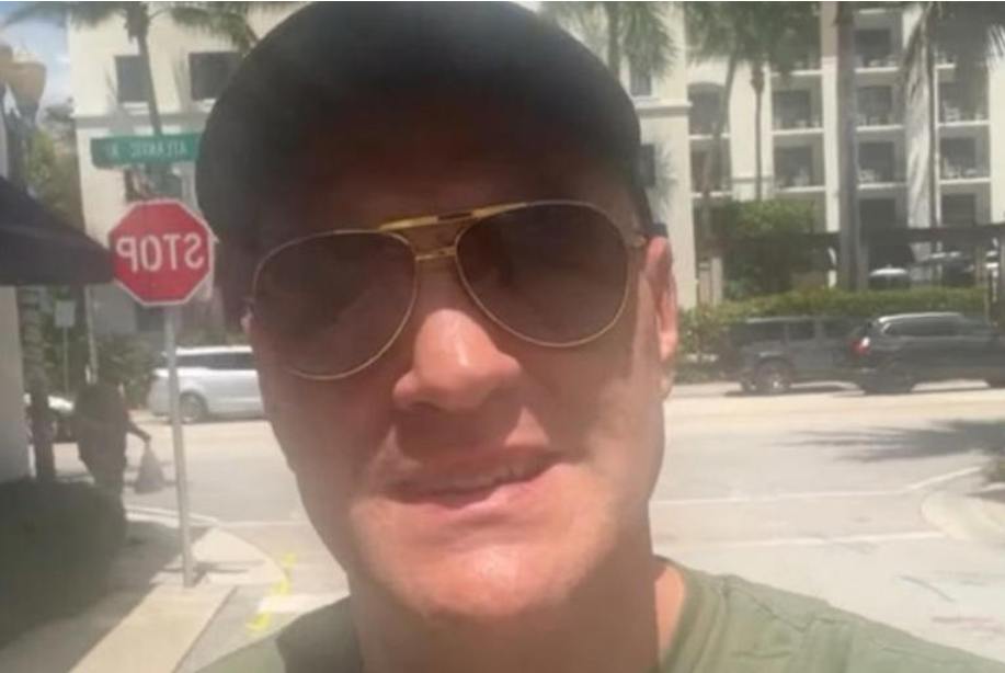 Tyson Fury speaks